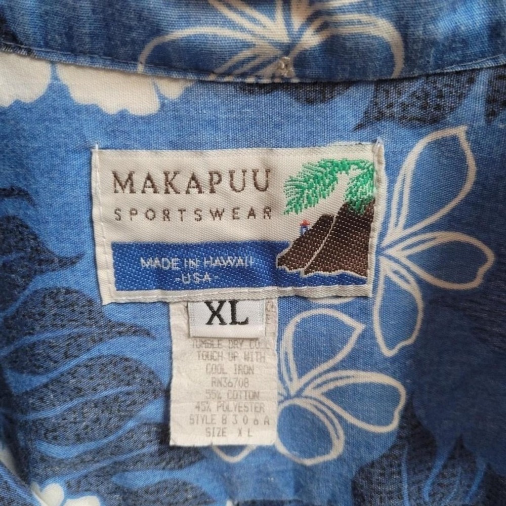 HAWAIIAN MENS XL Makapuu Sportswear Shirts - Picture 3 of 6